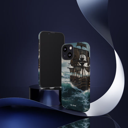 Ship Faces Waves - iPhone Case