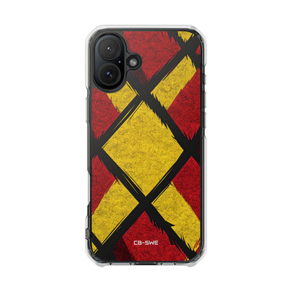 Dynamic Geometric Energy iPhone Case - Impact