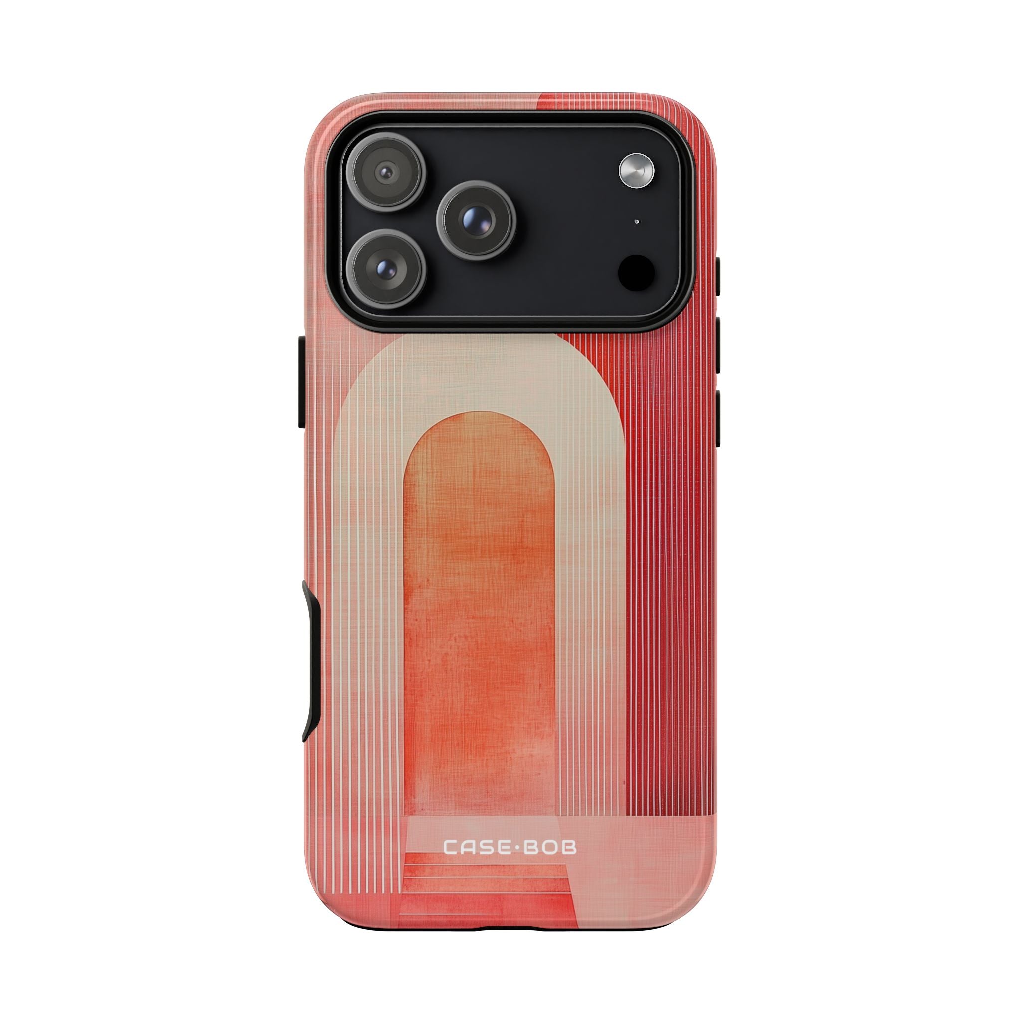 Crimson Arches iPhone 17 Pro Max Case - Tough