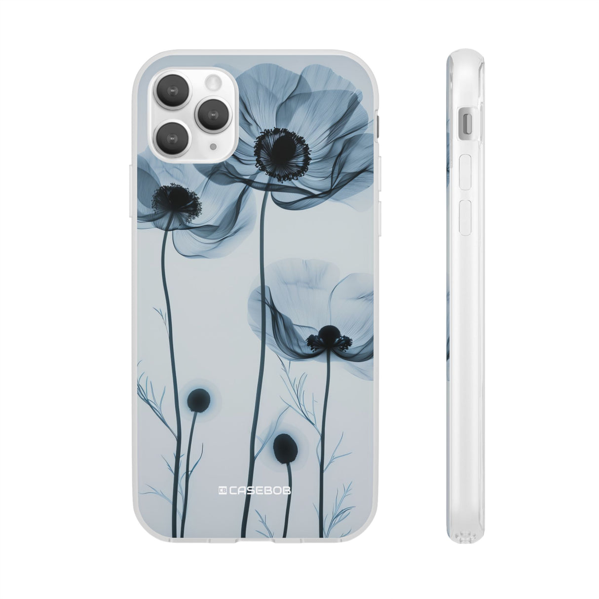 Tranquil Poppy Bloom | Flexible Phone Case for iPhone