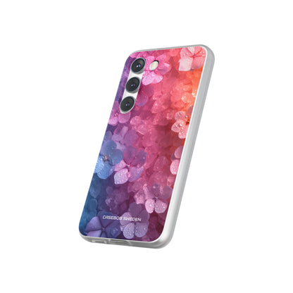 Floral Chill Blooms - Flexi Samsung S23 Phone Case