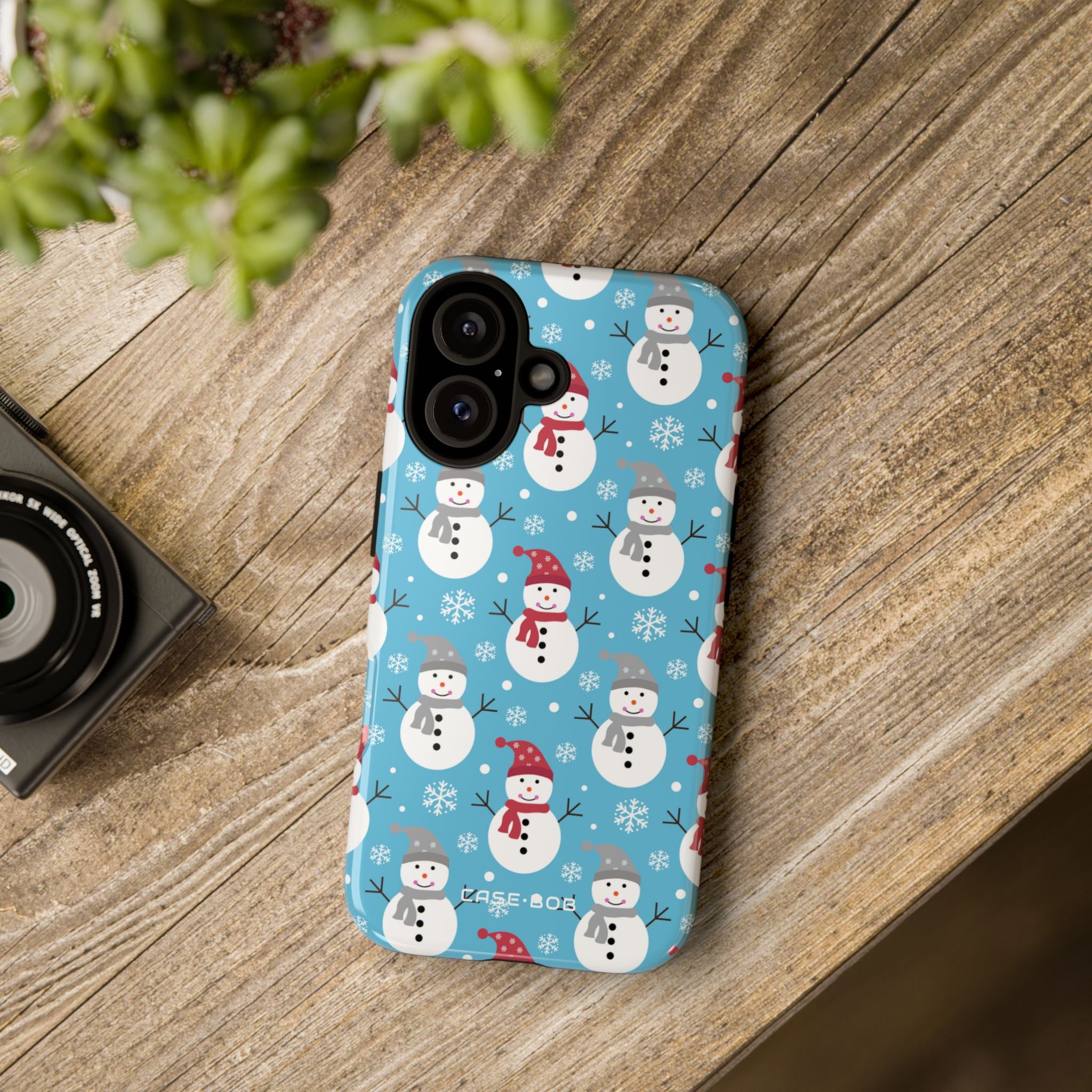 Snowman Parade iPhone 16 Plus Case - Tough