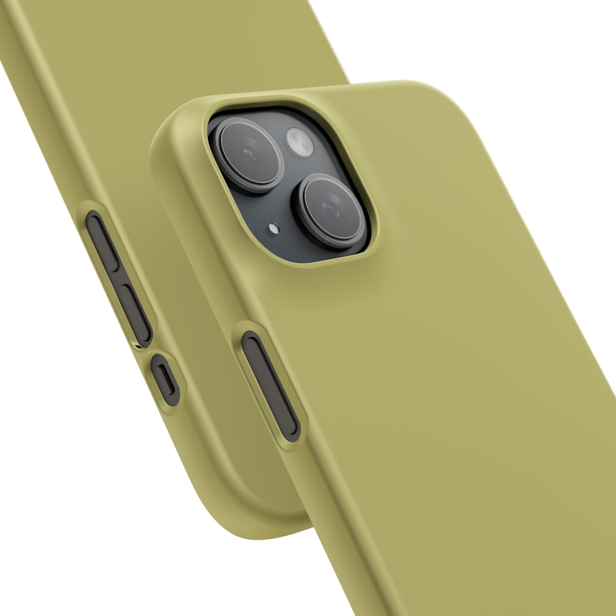 Dark Khaki iPhone 15 - Slim Phone Case