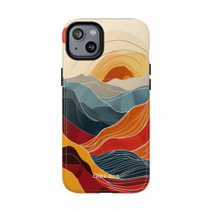 Sunlit Ridges iPhone 14 Plus Case - Tough+