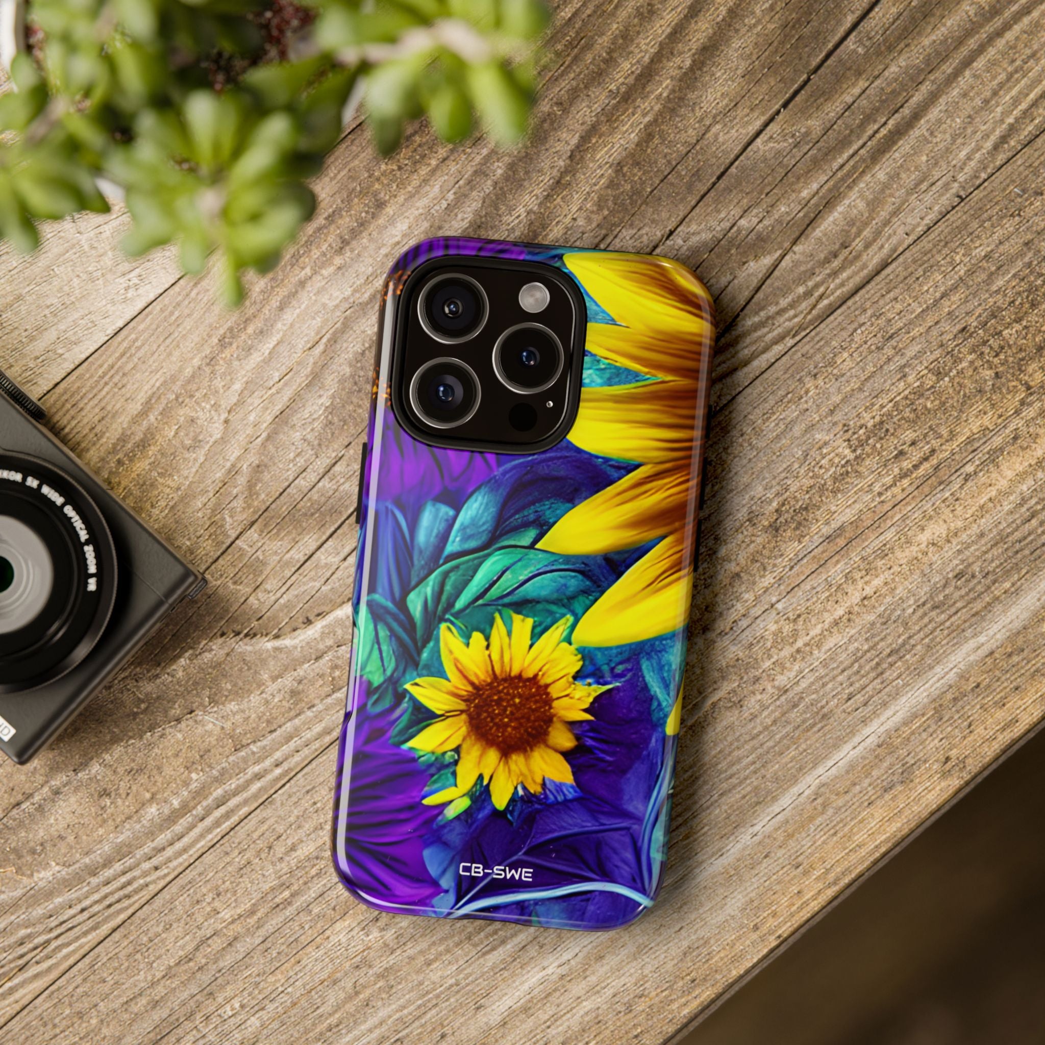Surreal Floral Dreamscape - iPhone Case