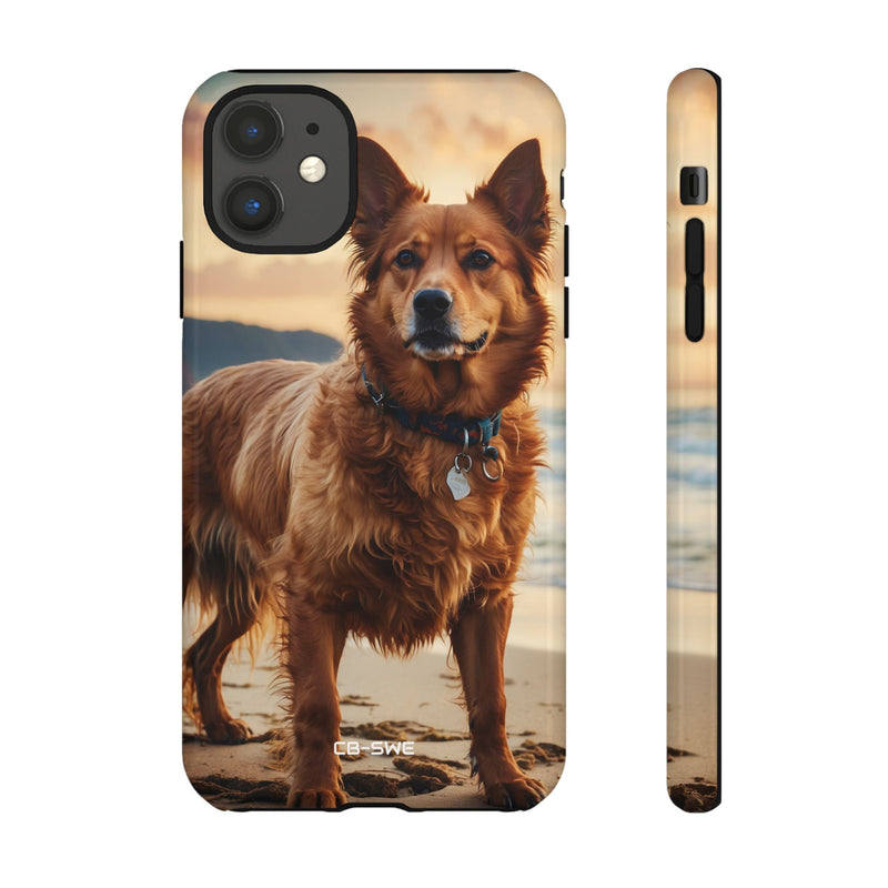 Golden Dog Plays - iPhone Case