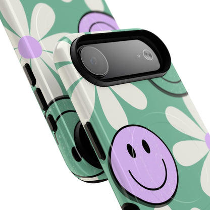 Smiley Daisy Glow iPhone 17 Air Case - Tough+
