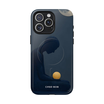 Moonlit Contemplation iPhone 15 Pro Max Case - Tough+