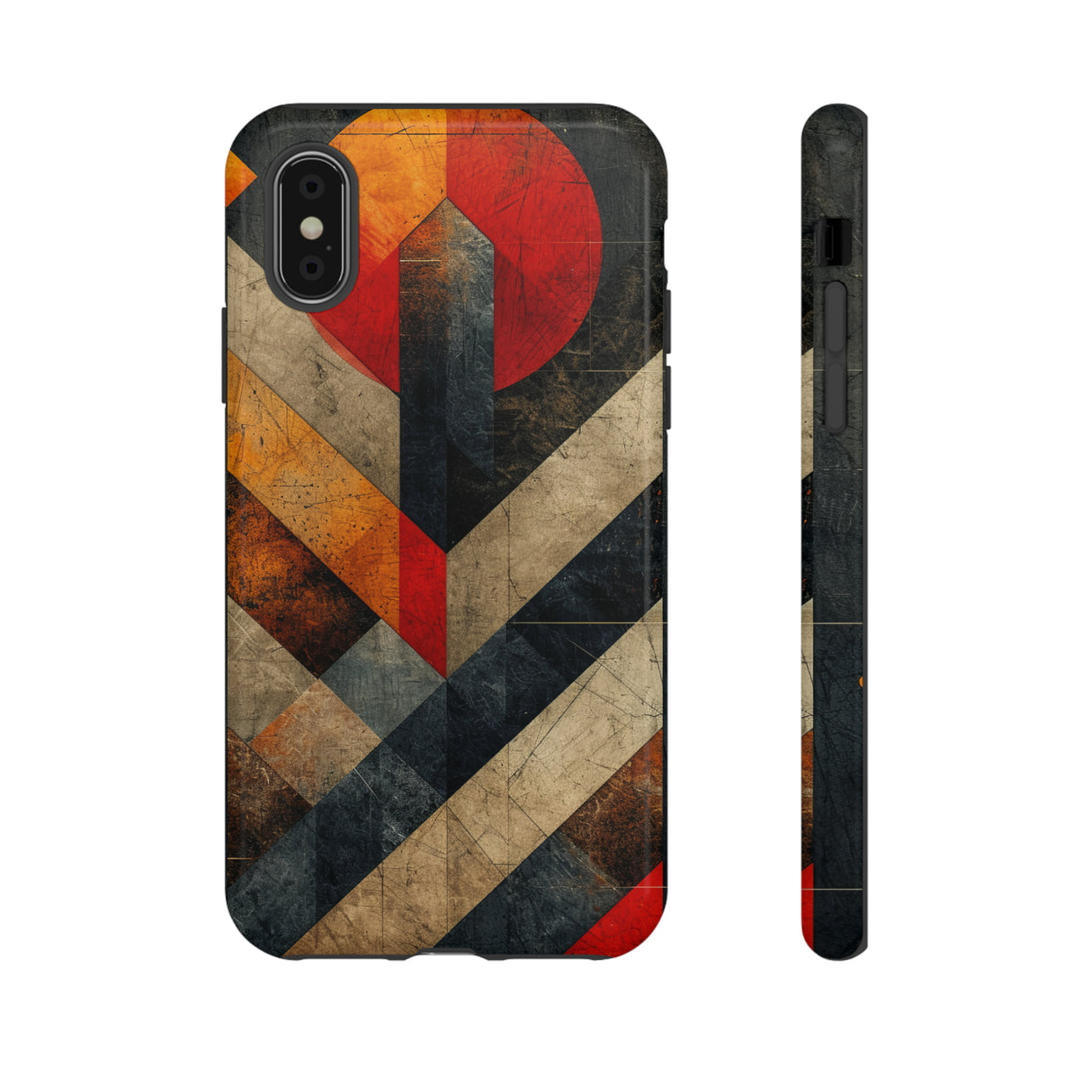 Art Deco Geometry Extravaganza - Protective Phone Case