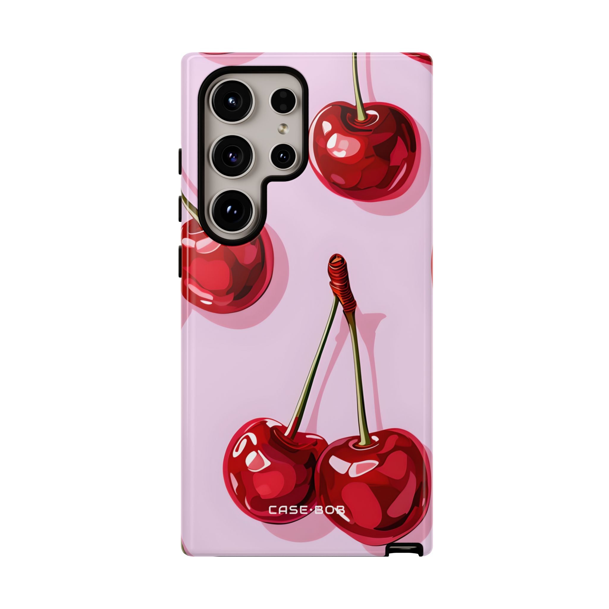 Glossy Cherry Burst Samsung S24 Ultra Case - Tough