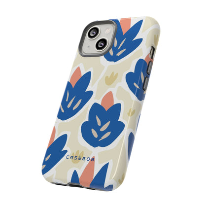 Blue Happy Flower - Protective Phone Case