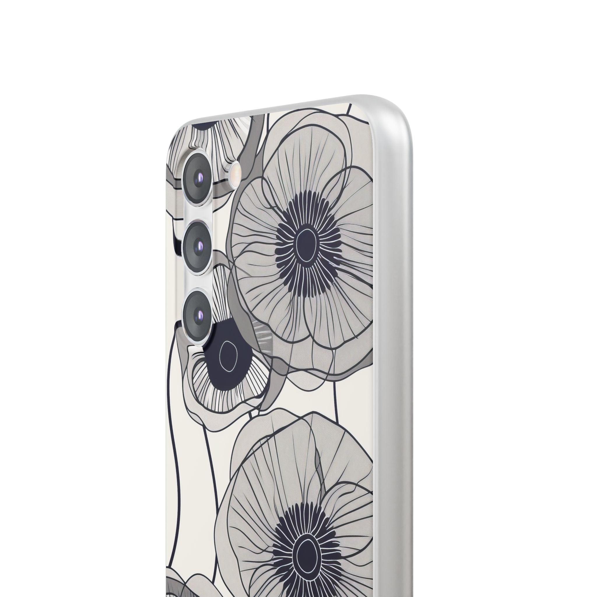 Modern Minimalist Flowers Samsung S23 - Flexi Phone Case