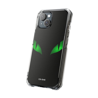 Mystical Green Gaze iPhone Case - Impact