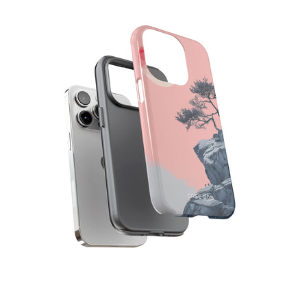 Crimson Moon Tree iPhone 14 Pro Case - Tough