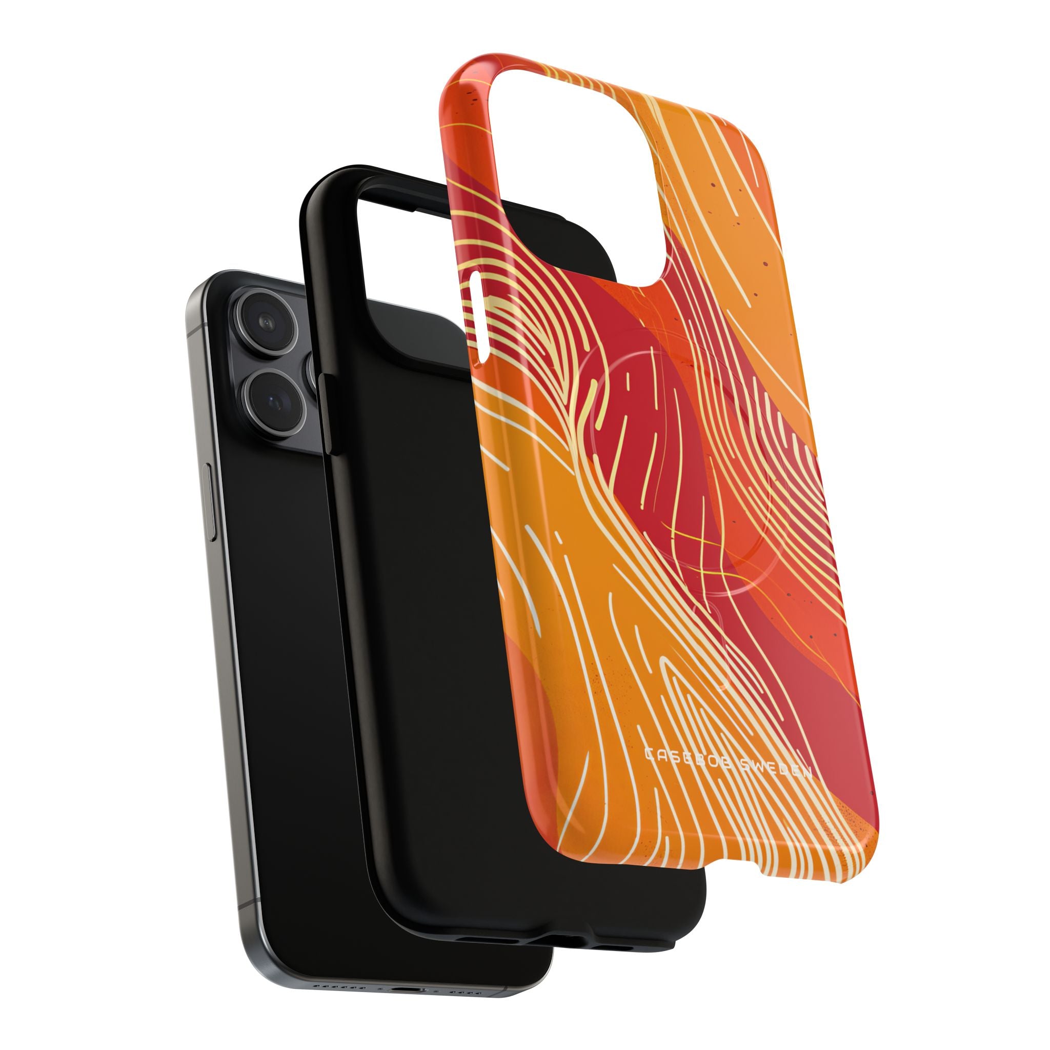 Gradient Flowwave Essence iPhone 15 | Tough+ Phone Case