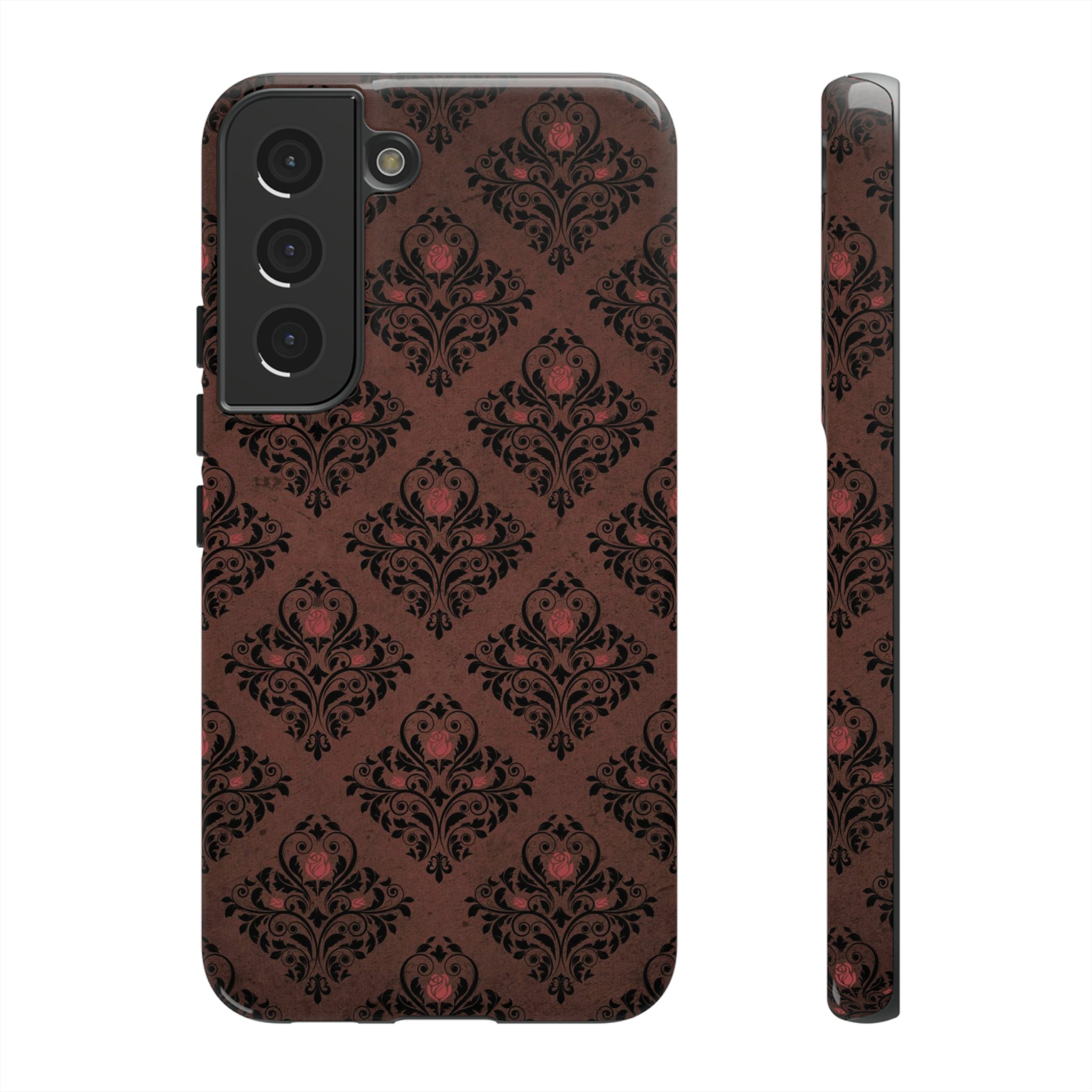 Magicrose Gothic Flower - Protective Phone Case