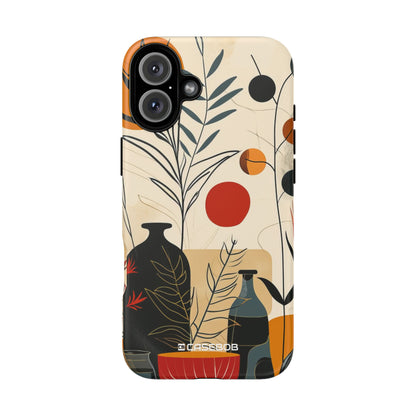 Warm Earth: Abstract Botanical Harmony - for iPhone 16