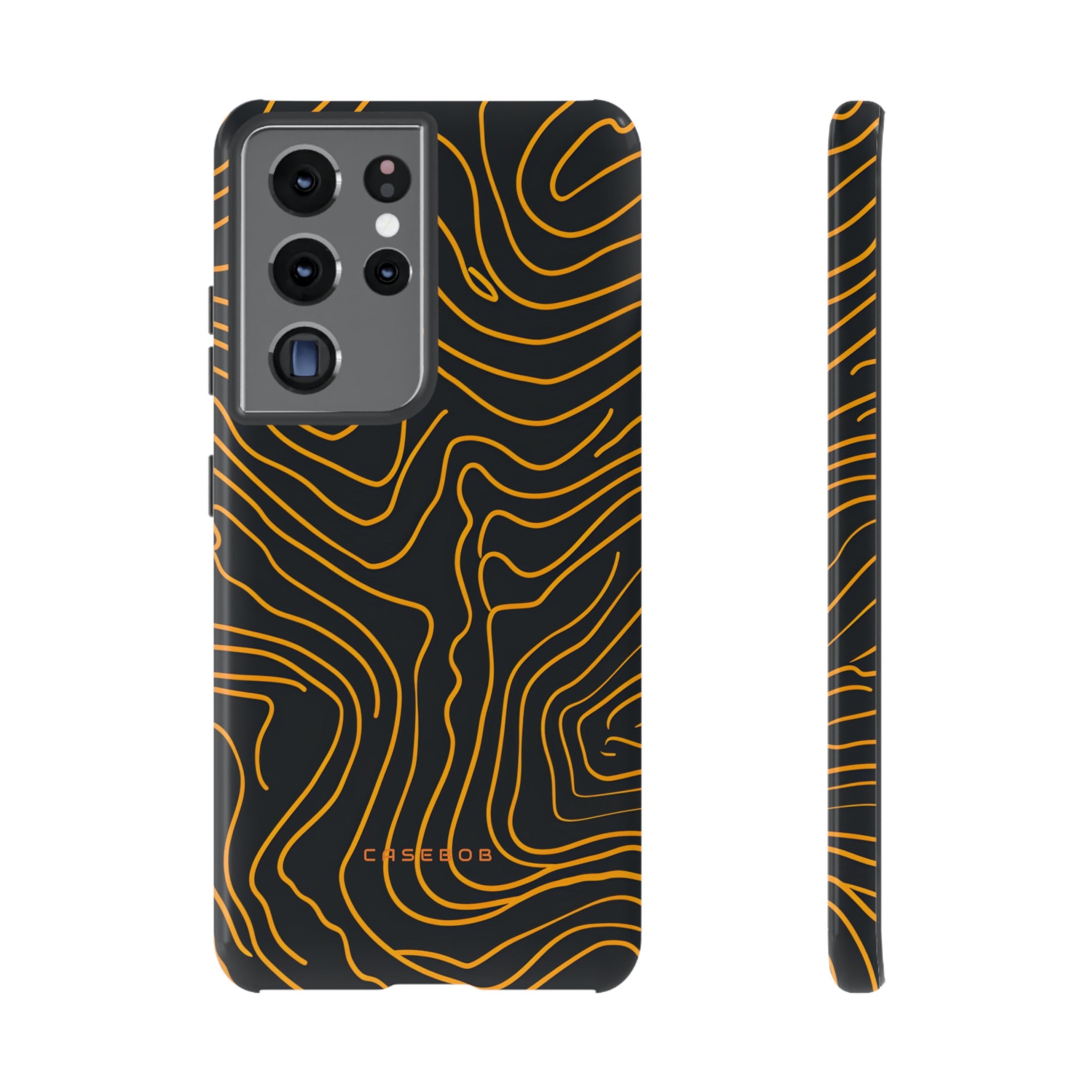 Linear Yellow Chic - Protective Phone Case