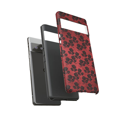 Rosemony Gothic Flower - Protective Phone Case