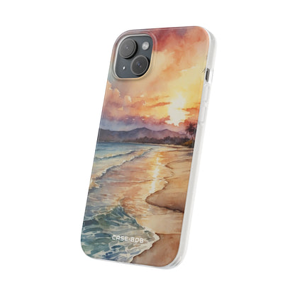 Sunset Reflection iPhone 15 Plus Case - Soft