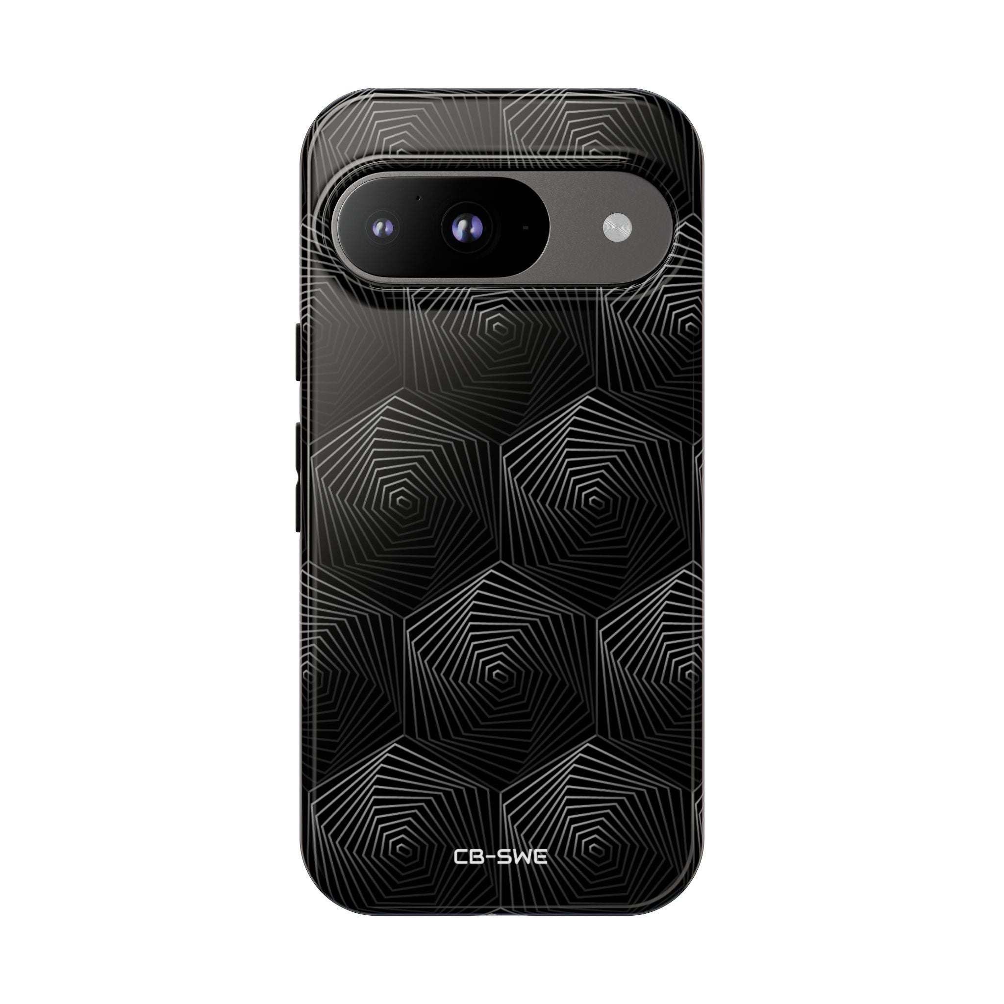 Geometric Spiral Illusion - Google Pixel Case