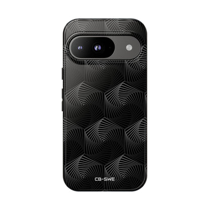Geometric Spiral Illusion - Google Pixel Case