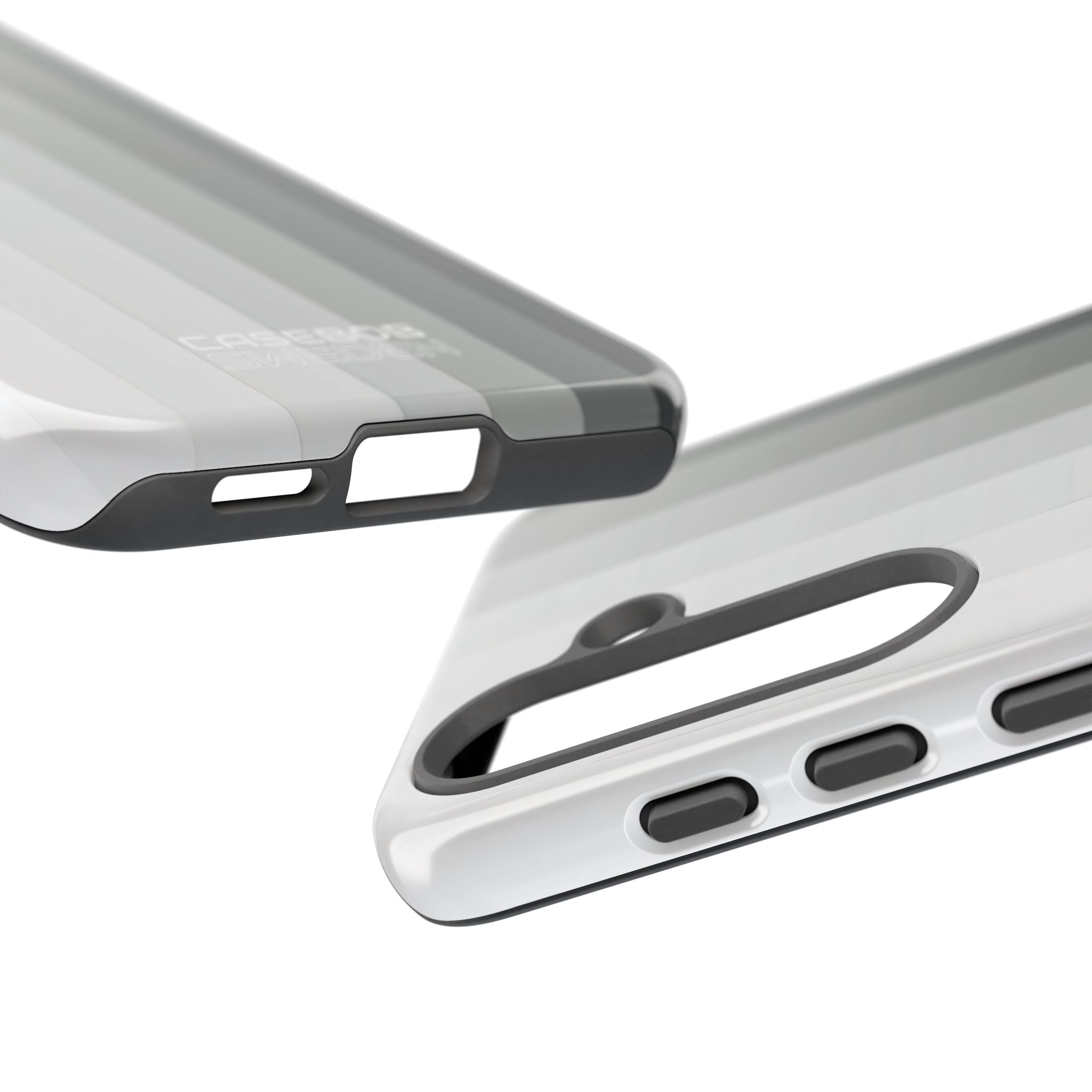 Zilveren verloopstrepen Samsung S25 - Tough