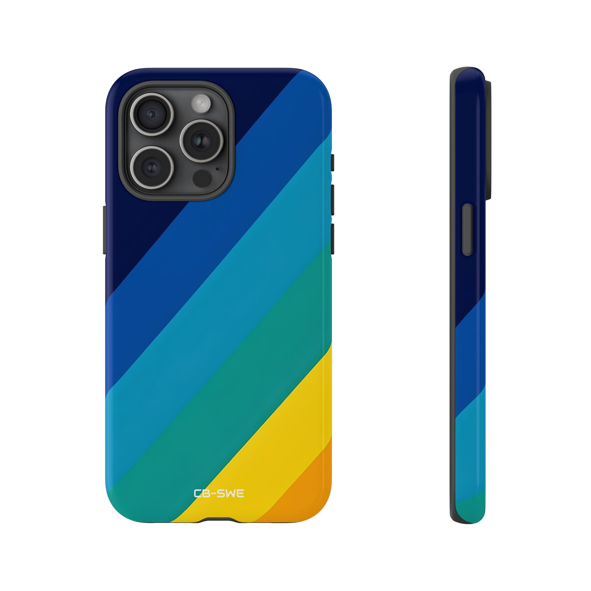 Diagonal Color Spectrum - iPhone Case