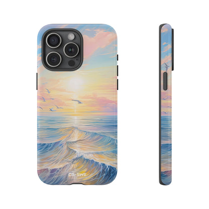 Gentle Waves Embrace - iPhone Case