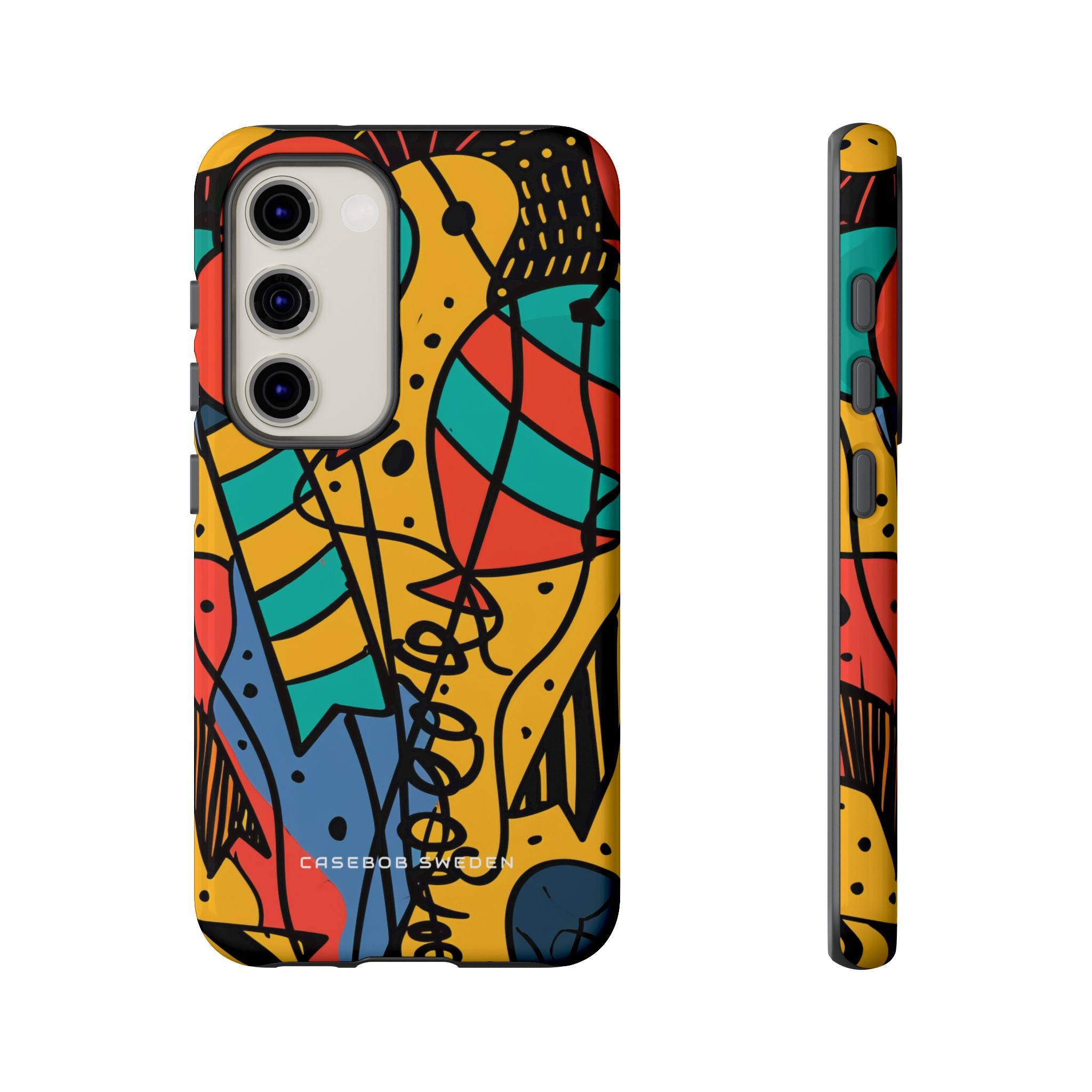 Playful Lines in Motion Samsung S23 - Tough Phone Case