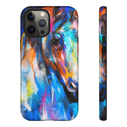 Original Pastel Horse - Protective Phone Case