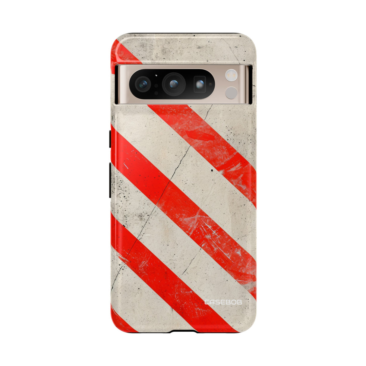 Crimson Line Minimalism - Protective Phone Case