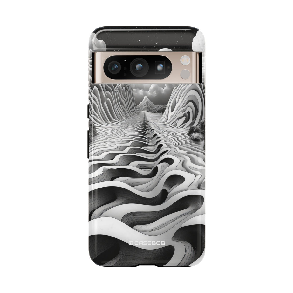 Ethereal Waves | Protective Phone Case for Google Pixel