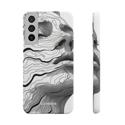 Topographic Serenity | Slim Phone Case for Samsung