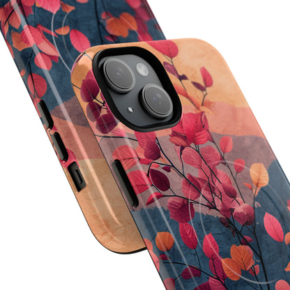 Autumn Tree Harmony - Tough + MagSafe® iPhone 15 Phone Case