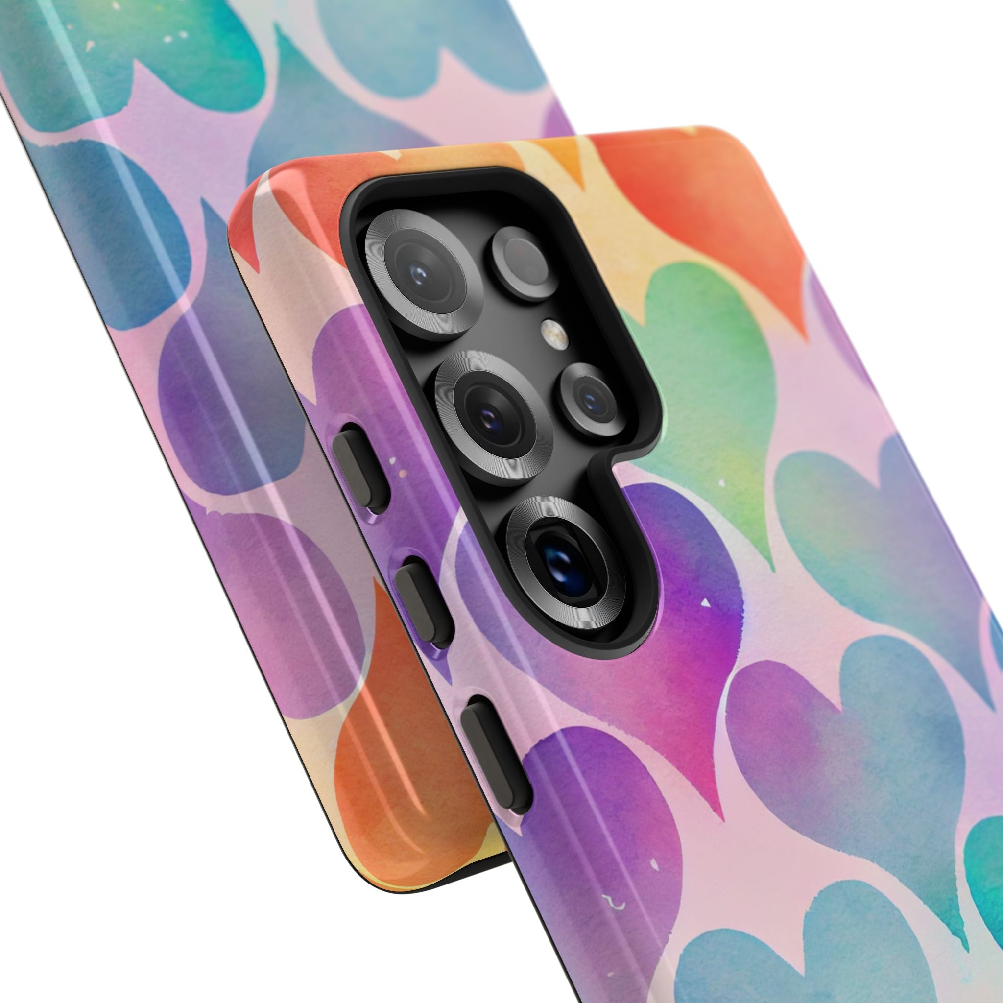 Watercolor Heart Symphony - Samsung Case
