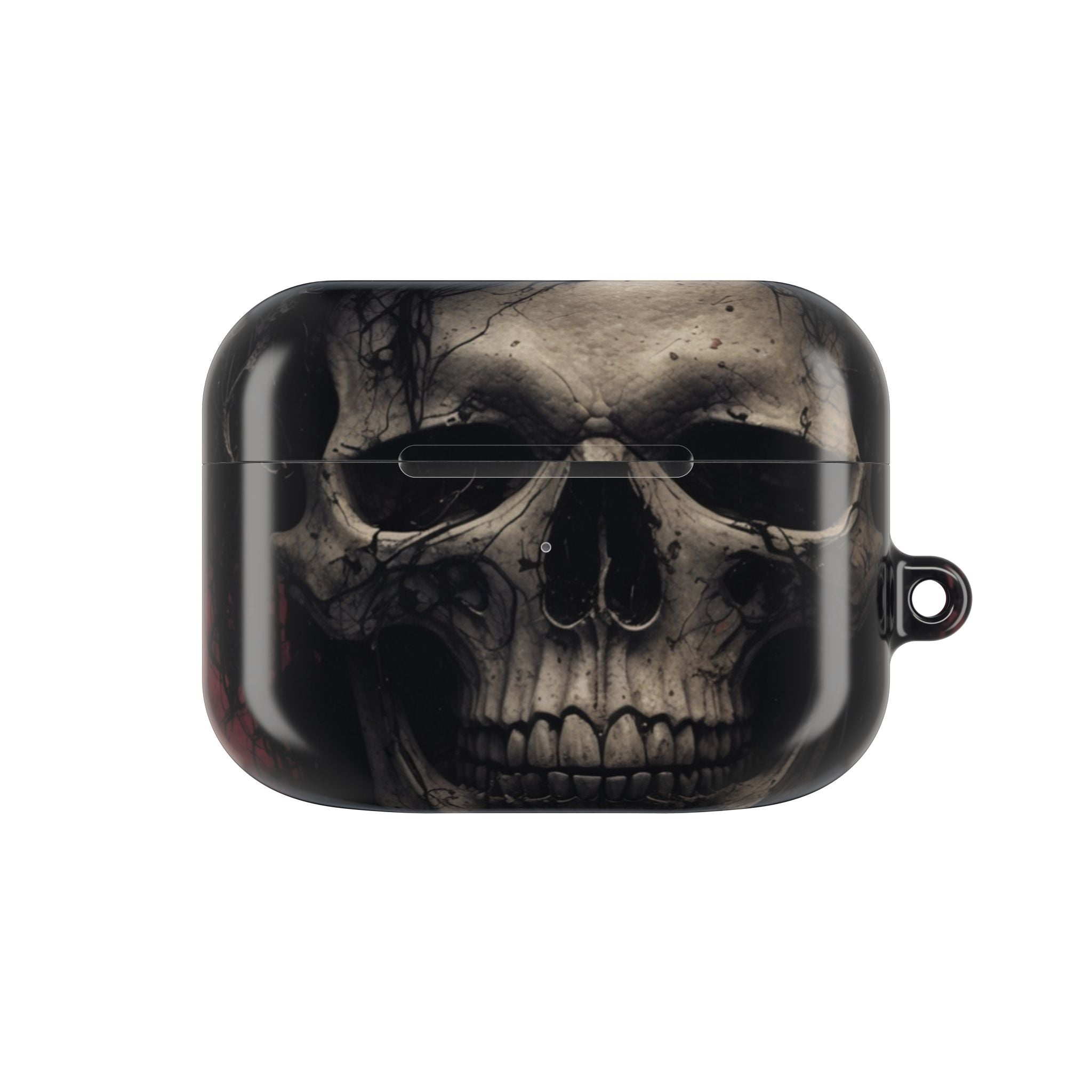 Winged Skull Rose - AirPods Case