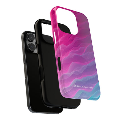 Gradient Oceanflow Waves iPhone 16 - Tough Phone Case