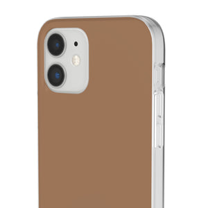 Chamoisee Brown | Handyhülle für iPhone (Flexi Case) 