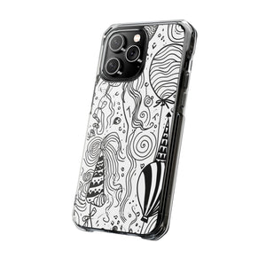 Whimsical Festivity - Phone Case for iPhone (Clear Impact - Magnetic)