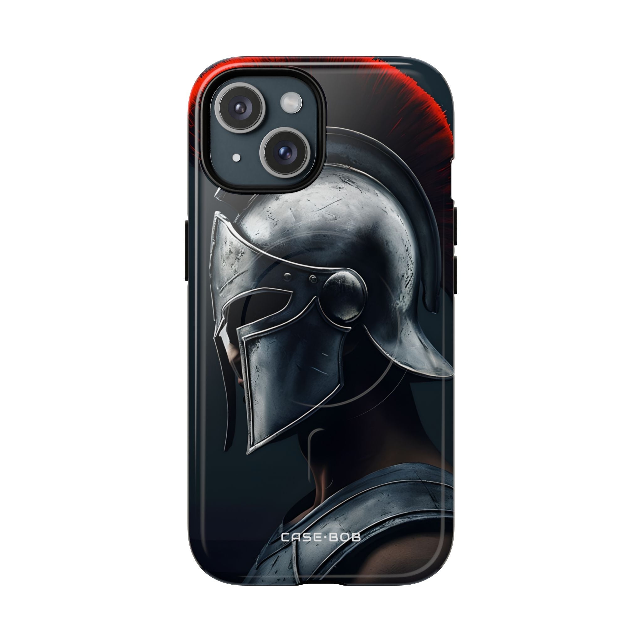 Silver Centurion iPhone 15 Case - Tough+