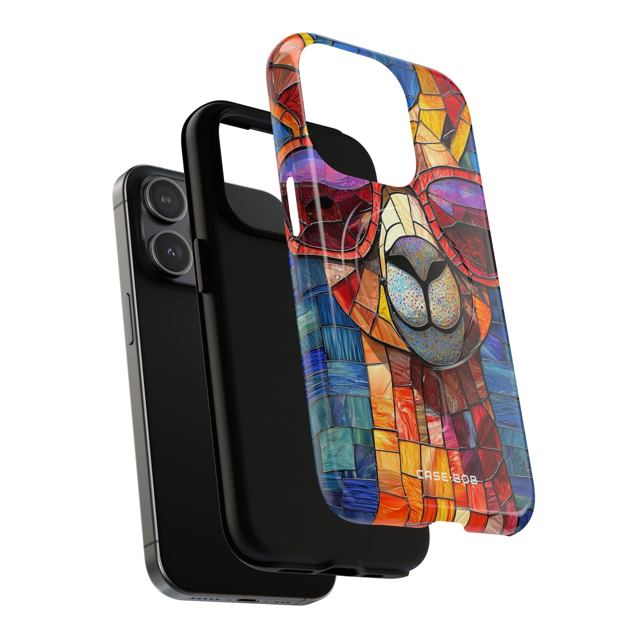 Llama Glow iPhone 15 Pro Case - Tough+