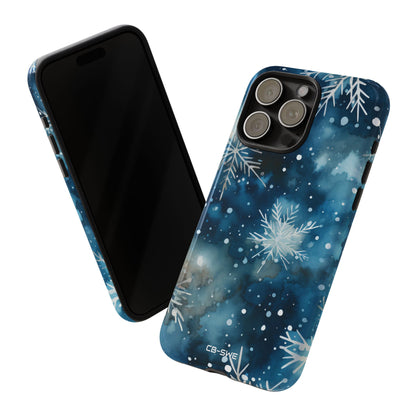 Snowflakes Dance Gracefully - iPhone Case