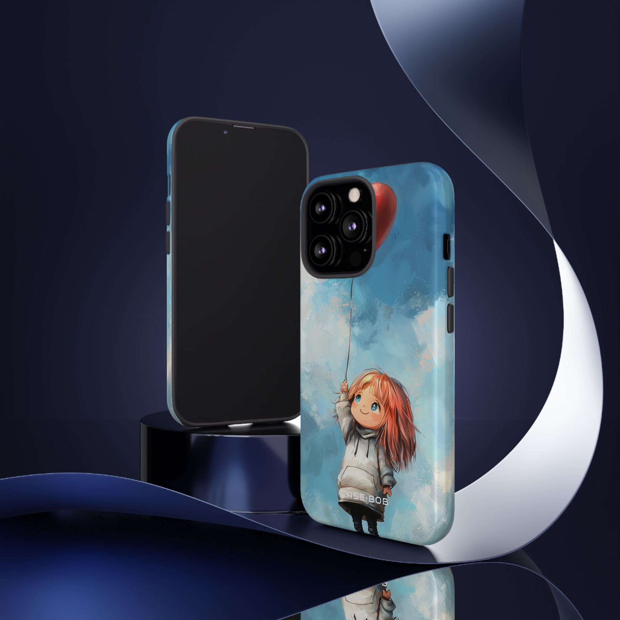 Heart Balloon Whimsy iPhone 13 Pro Case - Tough