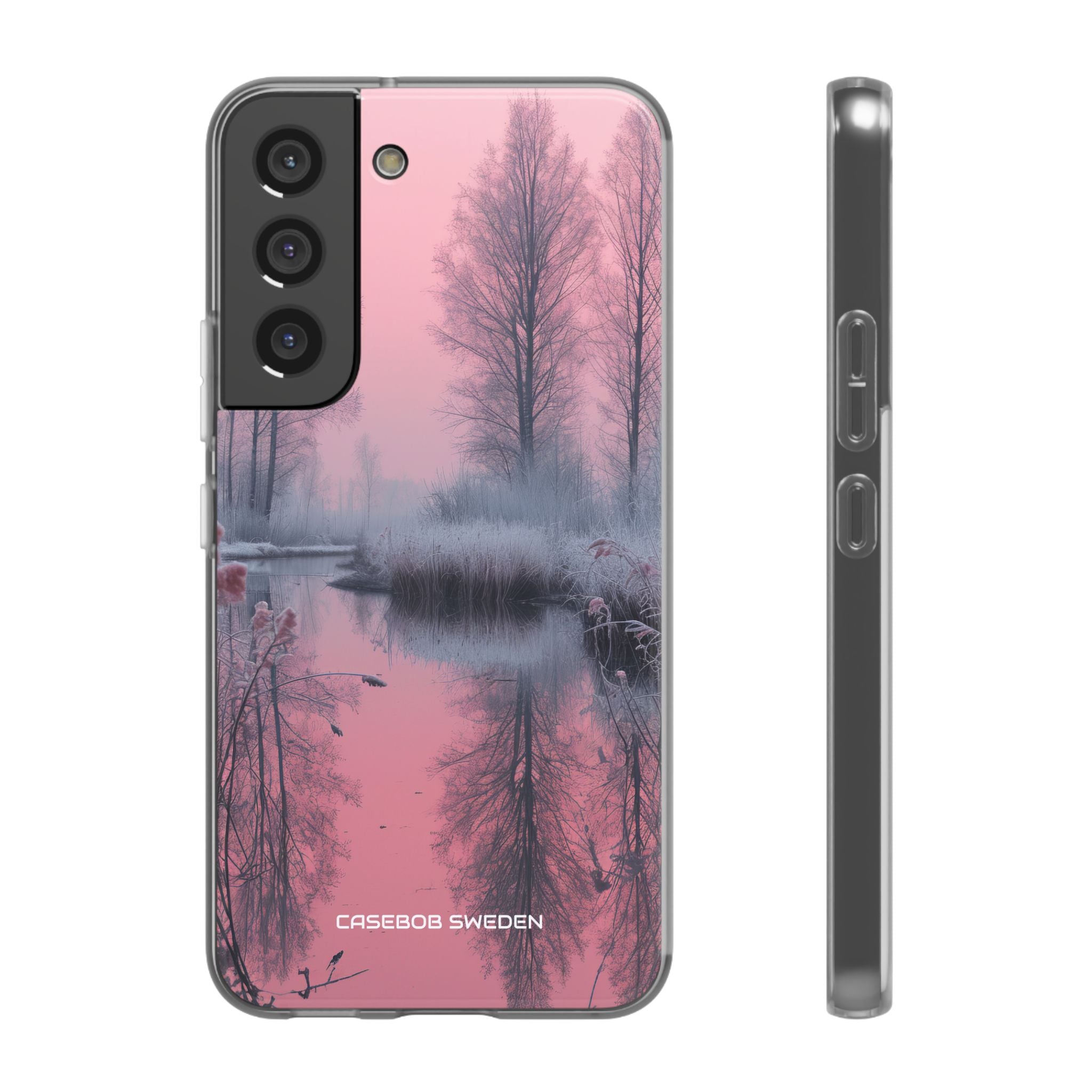 Pink Serenity Case - Flexi Samsung S22 Phone Case