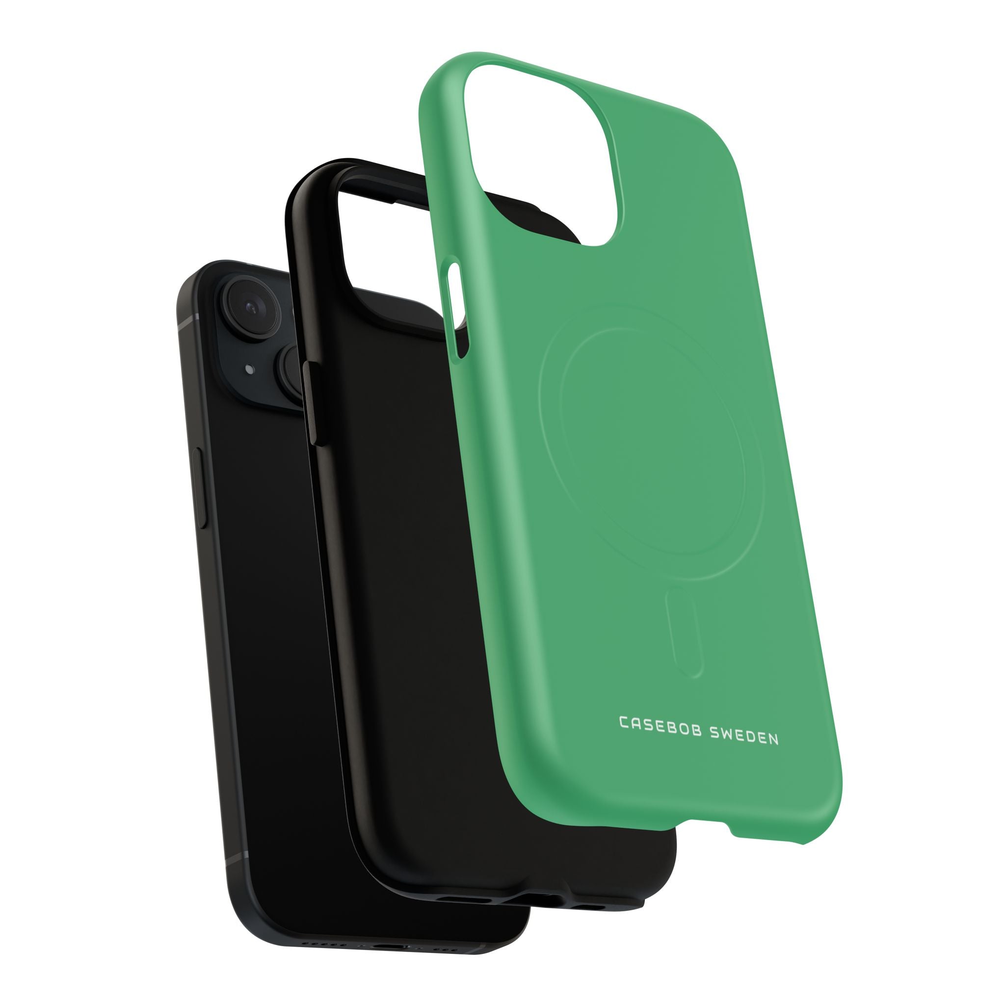 Medium Sea Green iPhone 15  Tough+ Phone Case