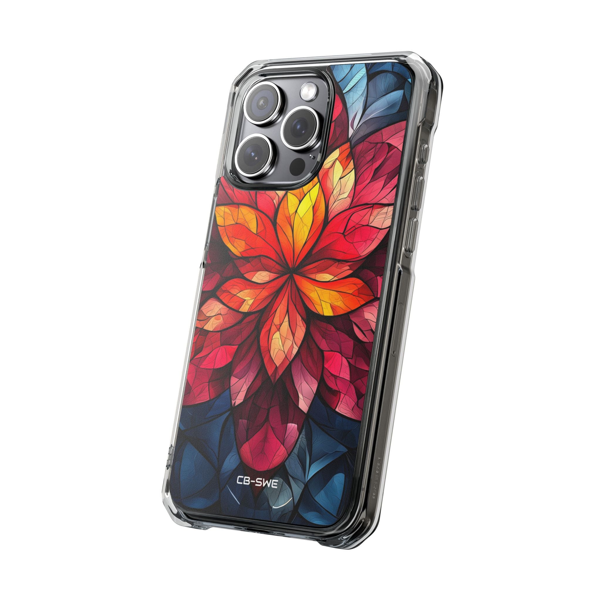 Flame Blossoms Glow iPhone Case - Impact