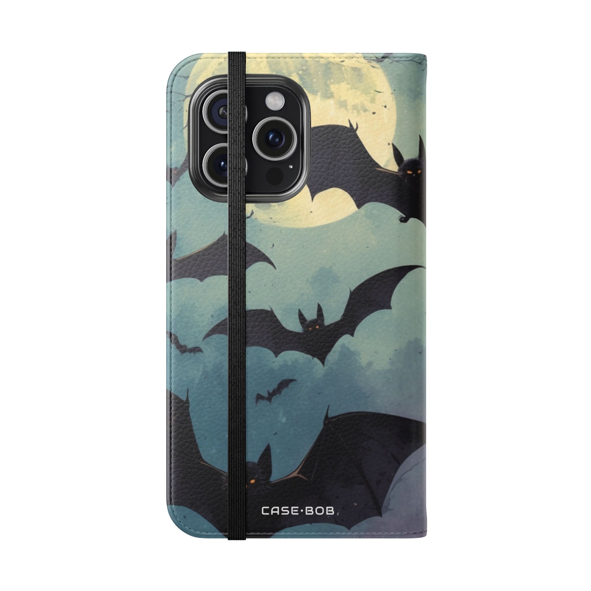 Glowing Bat Wings - iPhone 15 Pro Max Case - Wallet