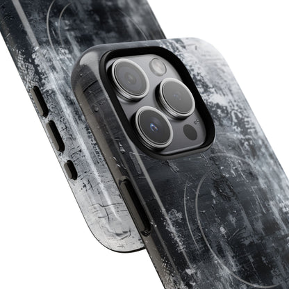 Textured Blackscape iPhone 15 Pro Case - Tough+