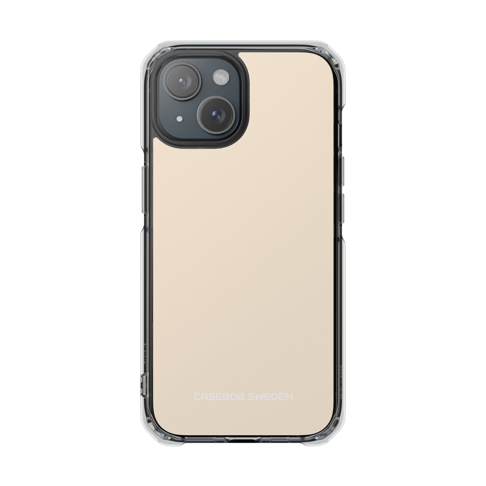 Alabaster White - Clear Impact iPhone 15 Phone Case